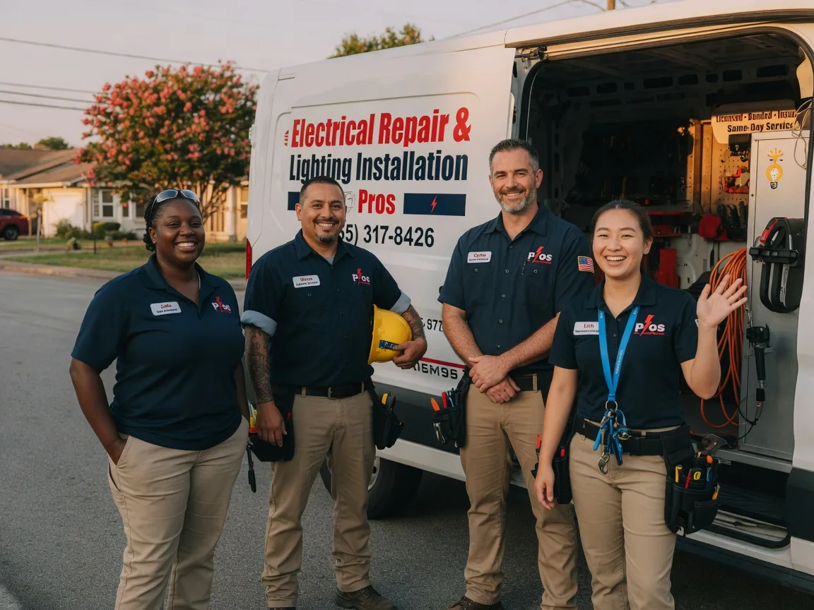 Licensed Electrician company in Marquez, TX